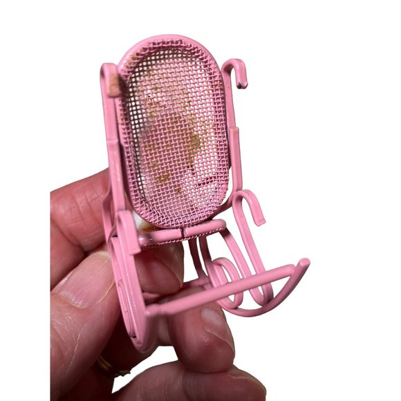 Avon Spring Bunny Collection-  Bunny in Baby Carriage & Rocker Ornaments - Picture 5 of 9